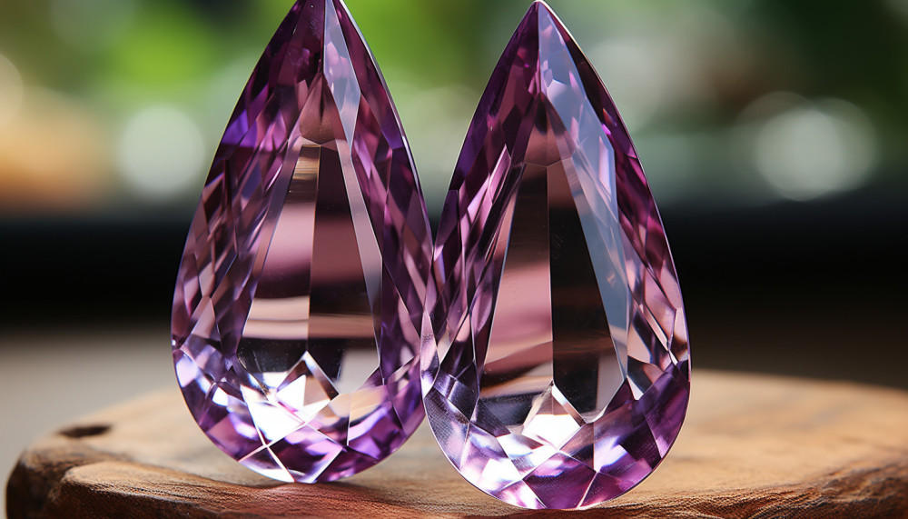 Wie man echten Amethyst erkennt: Tipps zur Unterscheidung von Imitationen